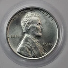 1943 Lincoln Cent PCGS MS65