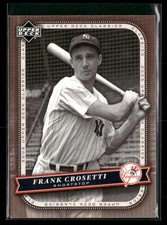 2005 Upper Deck Classics #36 Frankie Crosetti