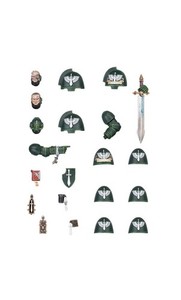 Dark Angels Aggiorna Cornice – Warhammer 40000 – Nuovo Su Sprue (non Assemblato) - Foto 6