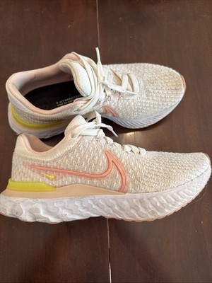 Size 8.5 - Nike React Infinity Run Flyknit 3 Sail Light Madder Root W