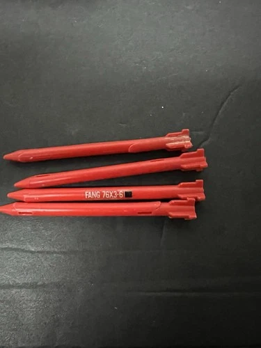 vintage G.I. JOE gijoe COBRA FANG MISSILE set of 4