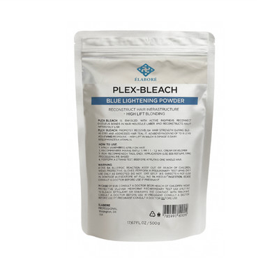 Elabore Plex-Bleach -Blue Lightening Powder 500g/ 17.67 fl.oz