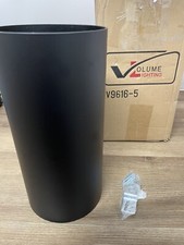 Volume Lighting 9616-5 Single Light 6" Wide Outdoor Flush Mount Ceiling Fixture