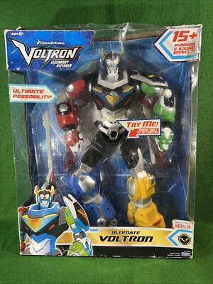 Dreamworks ULTIMATE VOLTRON 14'' Legendary Defender 15+ PHRASES & SOUNDS Lights