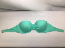 Women s Victoria s Secret Underwire Strapless Swim Top. Size 34D Mint Green