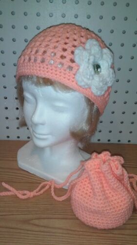 Crochet Witch Wizard Hat Purple w/ Red Orange Yellow Green  display picture 1