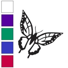 Butterfly Monarch, Vinyl Decal Sticker, Multiple Colors Sizes 805