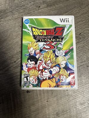 Dragon Ball Z: Budokai Tenkaichi 3 (Nintendo Wii, 2007) Complete -Tested &  Works 742725275584