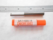 NEW MICRO 100 USA SOLID CARBIDE SINGLE POINT 29 DEG. THREADING TOOL #SAT-1000-14