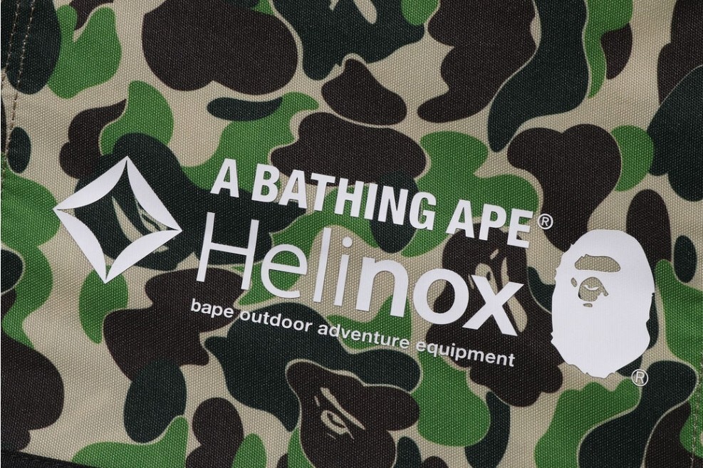 A BATHING APE [BAPE x HELINOX] ABC CAMO BENCH 1L23-182-911 | eBay