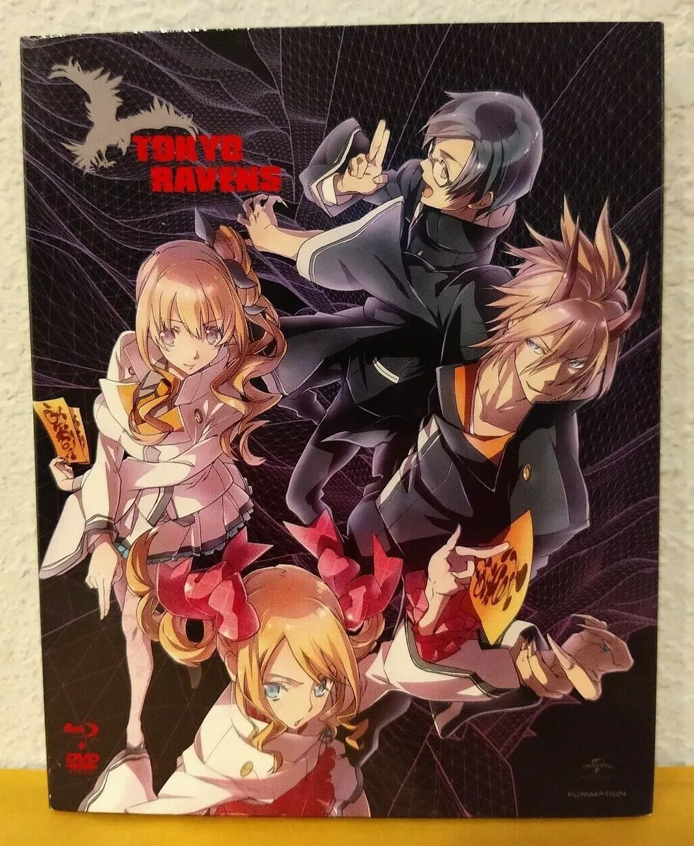 NEW - Tokyo Ravens: Season 1 - Part 1 (Blu-ray/DVD, 2015, 4 Disc Set) Anime