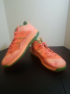 LeBron Nike Air Max X- Low Watermelon Bright Mango Sz 12 579765-801 | eBay