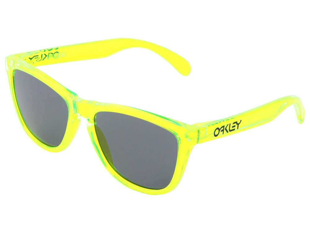 Oakley Frogskins Acid Rain Collection Sunglasses 24-249 Acid Green/Grey |  eBay