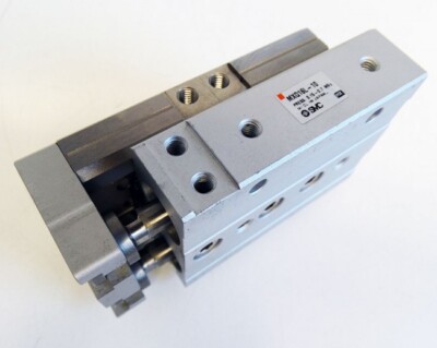 SMC MXQ16L-10  MXQ16L10  Pneumatik Kompaktschlitten -used-