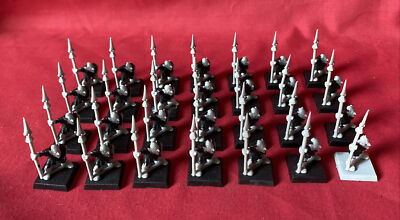 Goblins With Spears X28 OOP Warhammer Fantasy (U194)