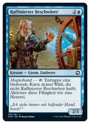 Magic the Gathering - Raffinierter Beschwörer #051 AFR - DE NM MtG