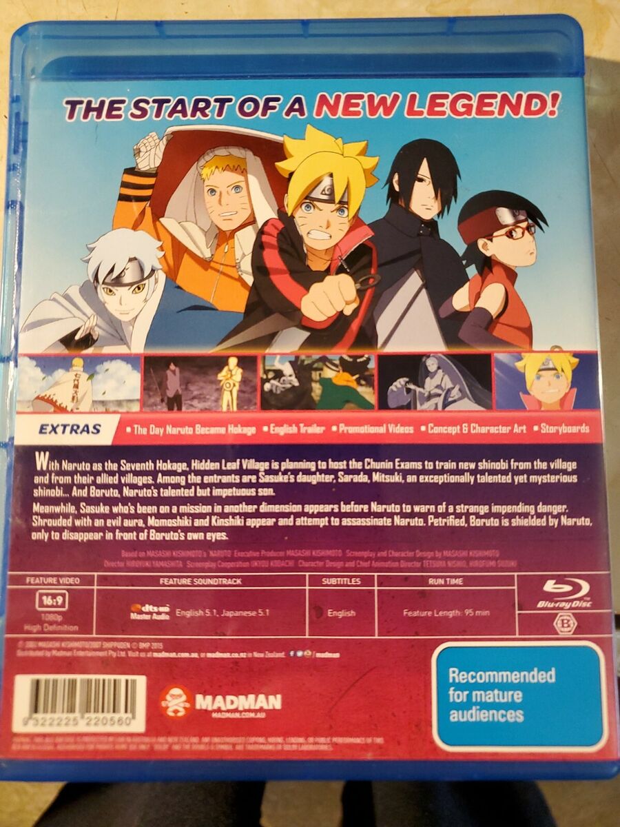 Boruto - Naruto the Movie (Blu-ray) imported version English