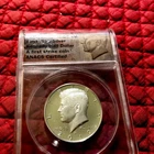 2019s SILVER Proof Kennedy Half Dollar ANACS PR70 DCAM, A First Strike Coin.