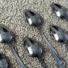 Oneida AZALEA Teaspoons 6.5" Spoons Replacement Stainless Flatware Glossy Set 7 — photo 6