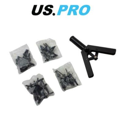 US PRO Tools 41tlg Kunststoff Nietzange Werkzeug Set, zum Nieten von Kunststoffnieten 5446