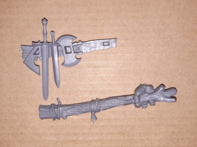 Warhammer Fantasy (AoS): Giant (Mancrusher Gargant) bits: Sword / axe club