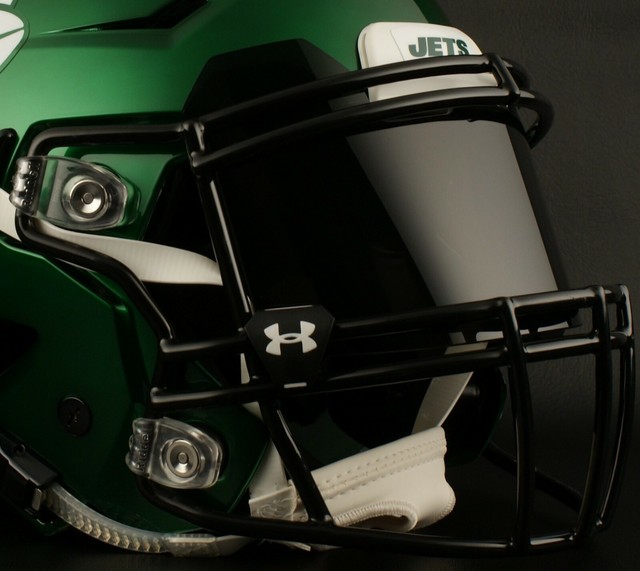 *CUSTOM* LSU TIGERS NCAA Schutt AUTHENTIC Football Helmet w/ EYE SHIELD