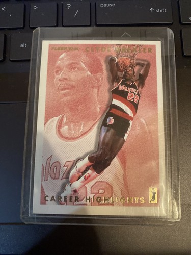 1993 94 Fleer Basketball Clyde Drexler Career Highlights 5 Of 12 Trail 