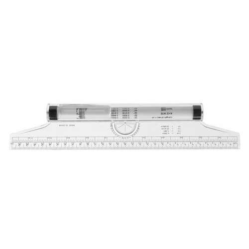 Assorted Color Reusable Plastic Rolling Ruler for Drafting and Design ...