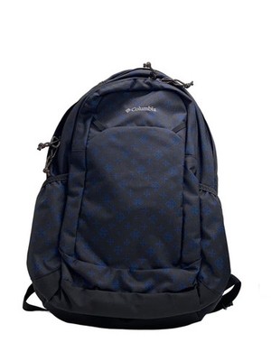 Columbia × Daily russet Backpack -- Black All-over print PU8717 × Daily russet