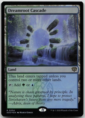 Dreamroot Cascade Foil Secrets of Strixhaven 254 NM R