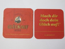 Glückauf Biere, Gersdorf -Bierdeckel Mach di...
