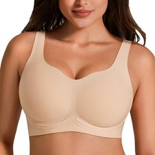 Jelly Bras For Women Plus Size No Underwire Push Up Full Coverage Minimizer Br  