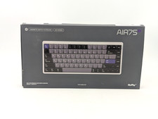 NuPhy AIR75 HE Magnetic Switch Low Profile Gaming Keyboard in Space Silver