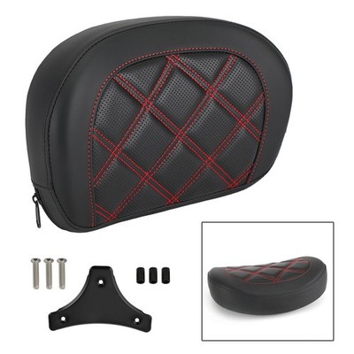 Driver Rider Sissy Bar Seat Backrest Pad for Road King FLHR 96-21 FLHRXS 17-21 U
