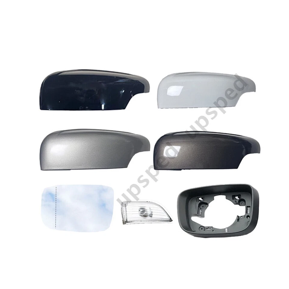 1X Tampa de Espelho Retrovisor de Carro Lateral Esquerdo Esquerdo Branca para Volvo XC60 2010-2013 - Imagem 3 de 4