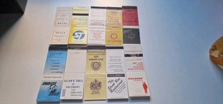 10 Bryant May vintage Matchbook Covers (Setar)