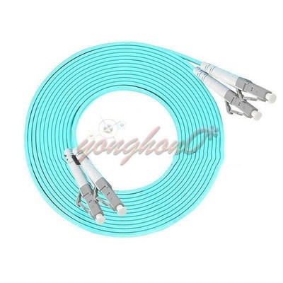 ONE 3M LC-LC Duplex 10G 50/125 Multi-Mode Fiber Optic Cable OM3 *uq