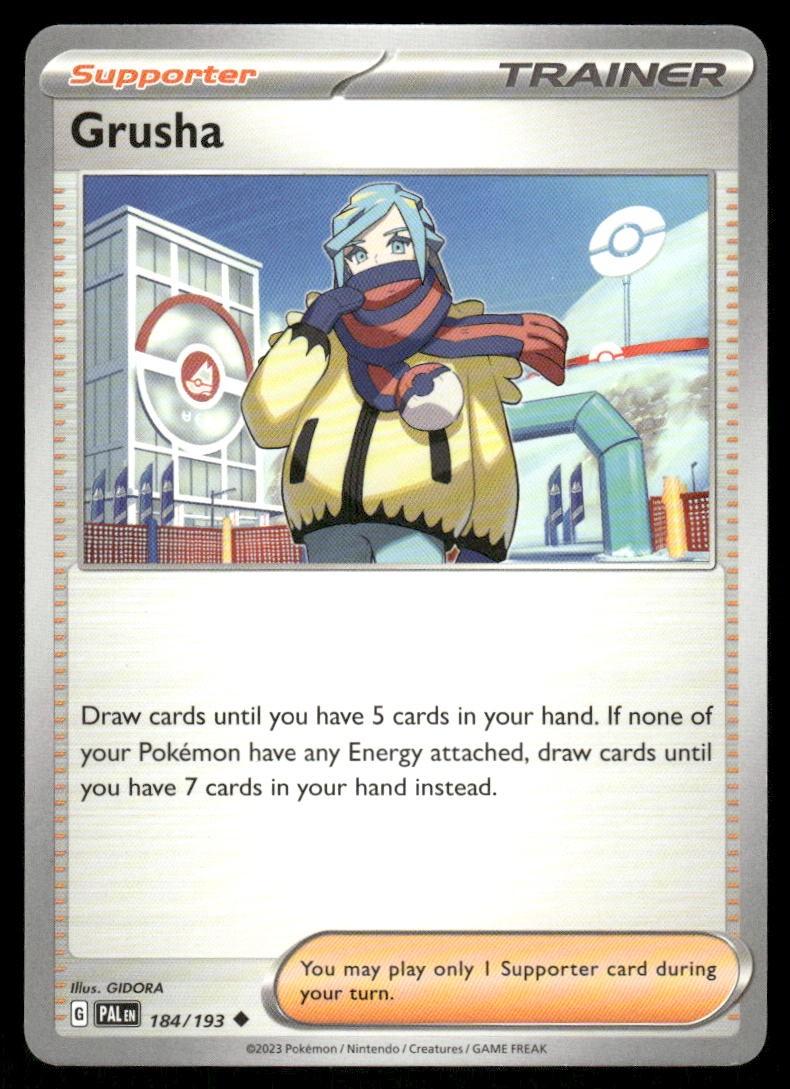 Grusha - Holo - Uncommon - 184/193 - NM
