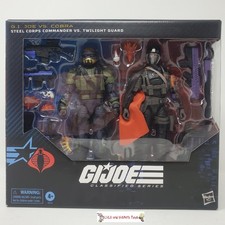 G.I. Joe Classified Series STEEL CORPS COMMANDER VS TWILIGHT GUARD Action Figure