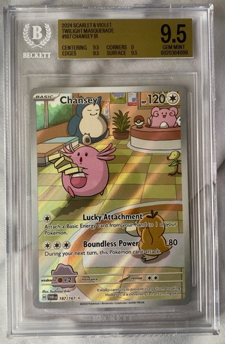 Chansey graded BGS 9.5 for sale on eBay
