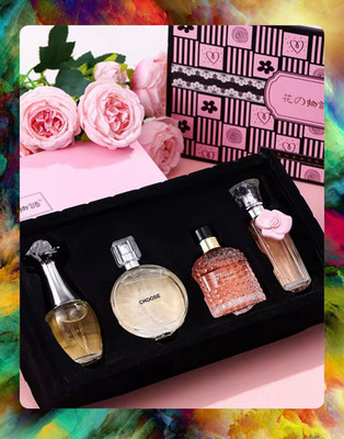 Luxus Damen Parfüm Set 4-in-1   Eau de Toilette 100 ml + Geschenkbox