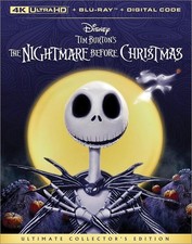 The Nightmare Before Christmas 4K / Blu-ray  Digital NEW