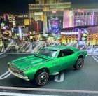 Hot Wheels Redline 1968 Original 16 Custom Camaro Spectraflame Green, US Version
