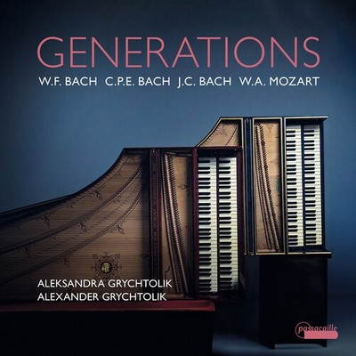 Alexander Grychtolik - Generations - Works for Two Harpsichords [New CD]