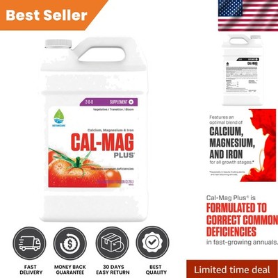 Versatile Cal-Mag Plus Supplement - Liquid Plant Food, 2-0-0 NPK, 1 Gallon