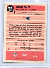 2026 Topps 1991 35th Anniversary Silver Refractor #91TF-46 Drake Maye NM