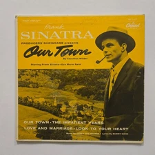 Frank Sinatra 4-Track 45 Our Town Love and Marriage 7" w/ Picture Sleeve Capitol