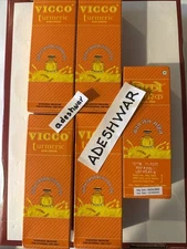 Vicco Turmeric Skin Cream 70g x 5 | Herbal Glow with Sandalwood Oil Exp 10/2025