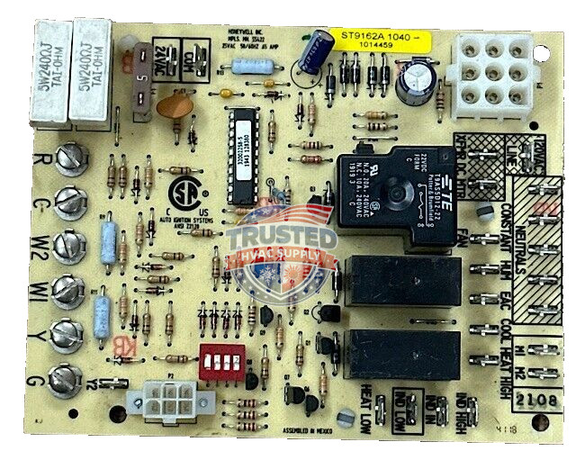 ST9162A1040 OEM PART TESTED & WORKING 1014459 Furnace Control Board ST9162A 1040
