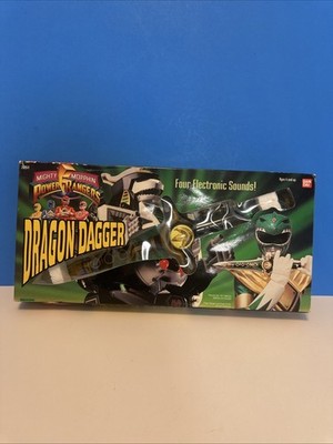 NEW Dragon Dagger 1994 Mighty Morphin Power Rangers Bandai- Open Box See Pics